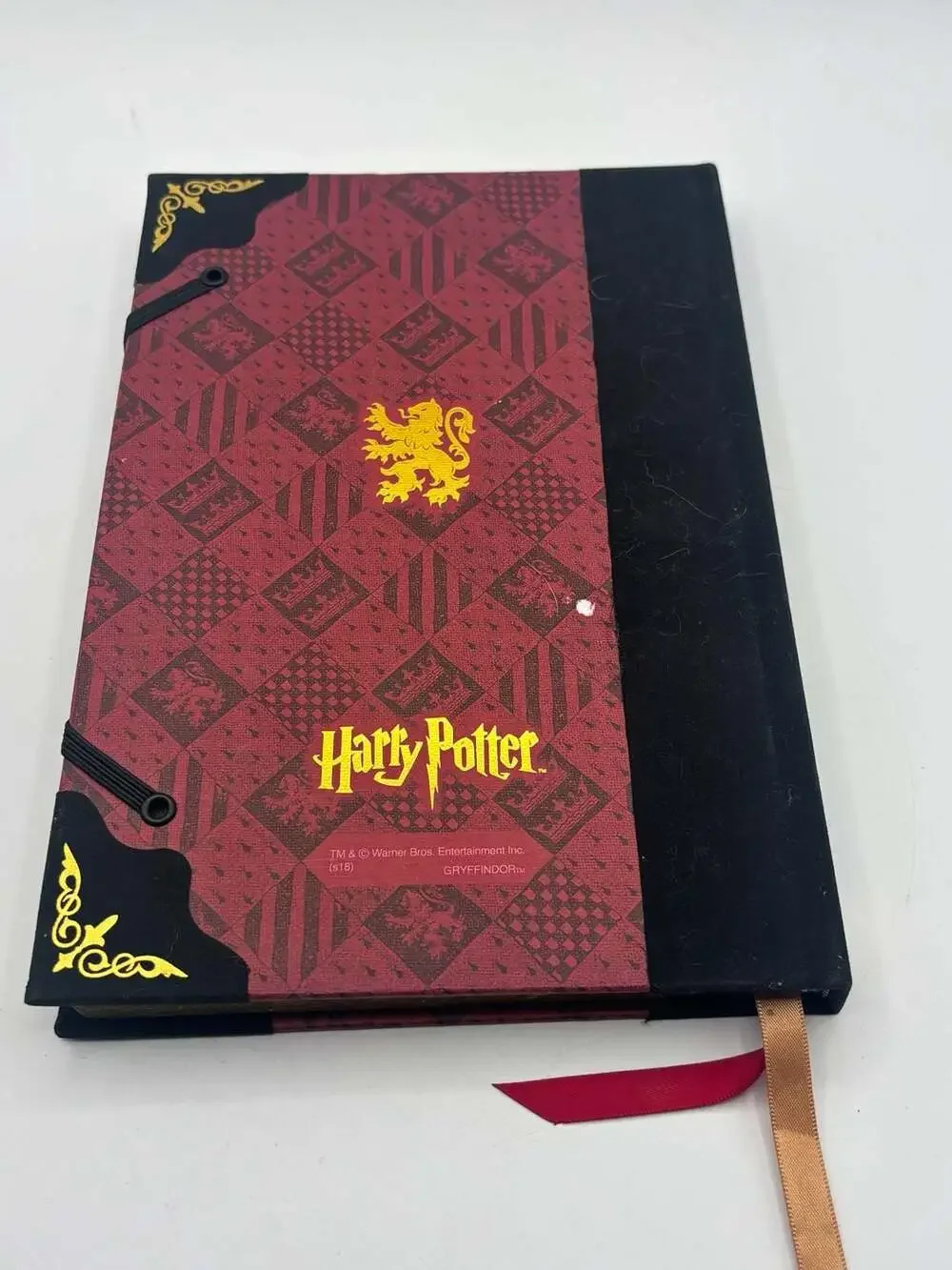 The Noble Collection Harry Potter Gryffindor Journal Hardbound Lined Notebook